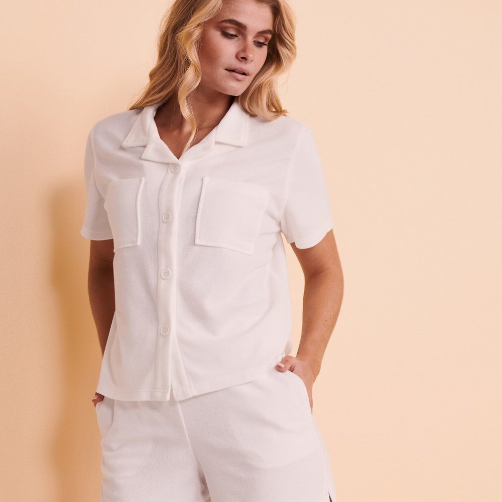 Bikini Village Terry Short Sleeve Shirt